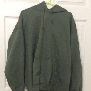 Oversized Green Hoddie